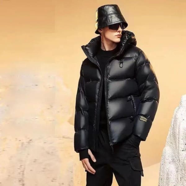 S3e5436d279e9468692c0187dfcb8c17afDown Jacket Men Winter Waterproof Goose Jacket Men Luxury Brand Hooded Feather Goose Coat Women Black